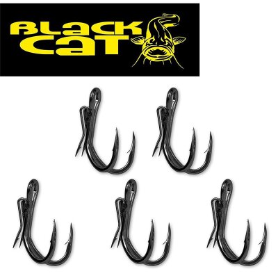 Black Cat Haken Vorfächer und Wirbel