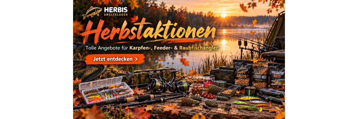 Herbstaktionen bei Herbis Anglerladen - Herbstaktionen bei Herbis Anglerladen