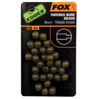 Fox Edges Tapered Bore Beads 6mm