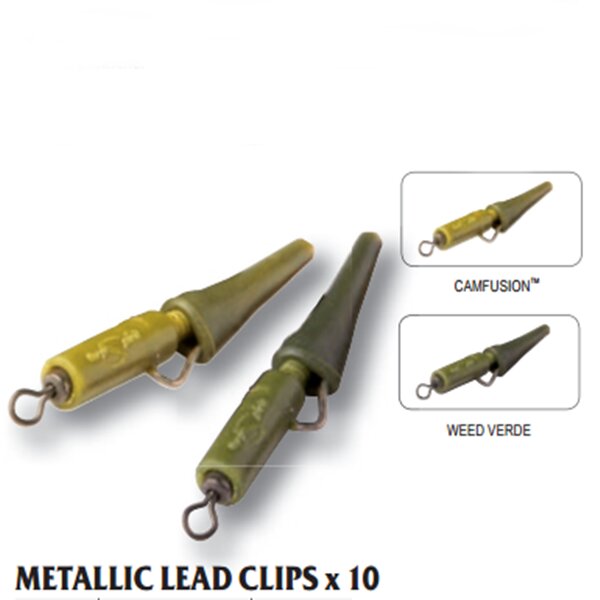 Carp Spirit Metallic Lead Clips Camfusion