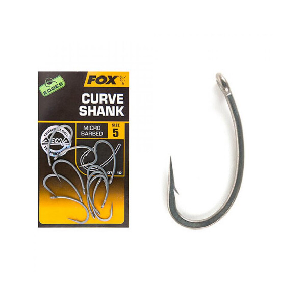 Fox Curve Shank Hooks 10 St&uuml;ck Gr.2