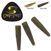 Carp Spirit Lead Clip Tail Rubber 10 St. Weed Green
