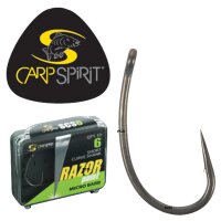 Carp Spirit - Razorpoint Short Curve Shank 10 St.Barbed