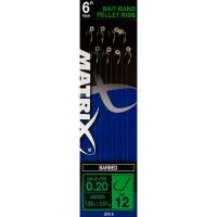 Matrix - 6&quot; Bait Band Pellet Rigs 8 St&uuml;ck