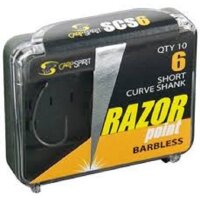 Carp Spirit - Razorpoint Short Curve Shank Barbless