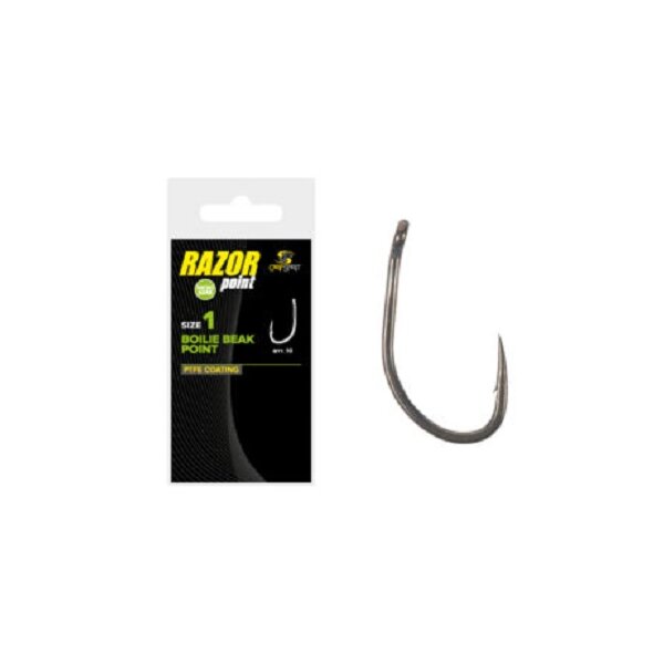 Carp Spirit - Razerpoint Boilie Beak Point 10 Stück Gr.7