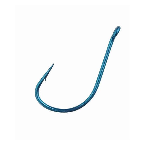 Owner Forelle mit Öhr,blau Gr.4 Inhalt 10 Stück