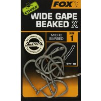 Fox Wide Gape Beaked X Hooks 10St. Gr.4