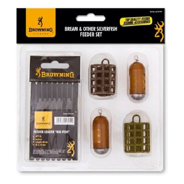 Browning Bream&amp; Other Silverfish Feeder Kit