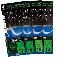 Matrix Super Stop Method Rigs (barbed) Size 18