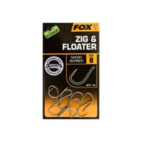 Fox Zig &amp; Floater Hooks 10St.