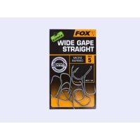 Fox  Wide Gape Straight Hooks 10 St.