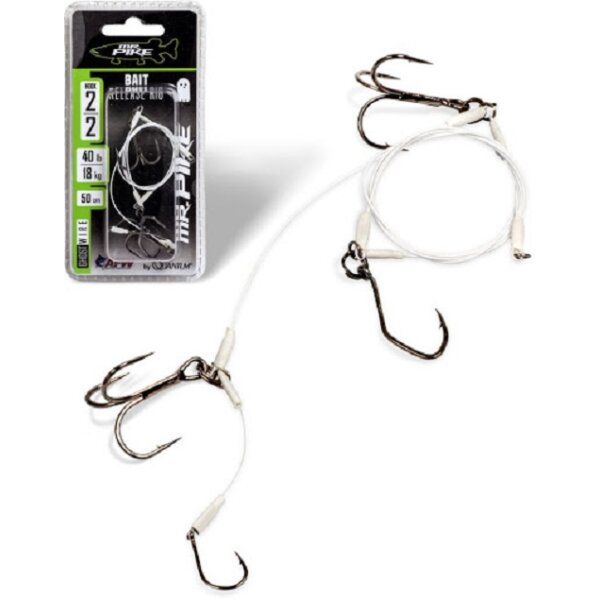 Mr.Pike Ghost Traces Bait Release Rig 50cm Gr.4