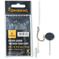 Browning Leader Method Push Stop 10cm 6St.