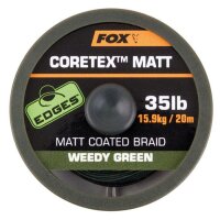 Fox Cotetex Matt Coated Braid Weedy Green 20m