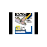 Owner Forellenhaken 2m Gr.4 0,25mm 8 St.