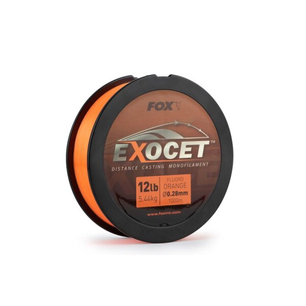 Fox Exocet Fluoro Orange 1000m Ø0,26mm 4,9kg