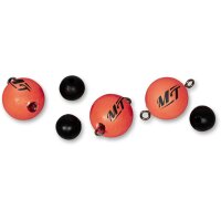 Magic Trout Posenwirbel Schaum 10mm neon rot