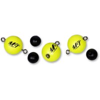 Magic Trout Posenwirbel Schaum 10mm neom gelb