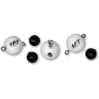 Magic Trout Posenwirbel Schaum 10mm neon weiß