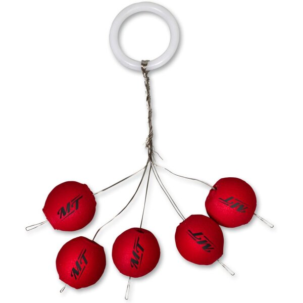 Magic Trout Standard Pilot EVA rund 5St. neon rot 10mm