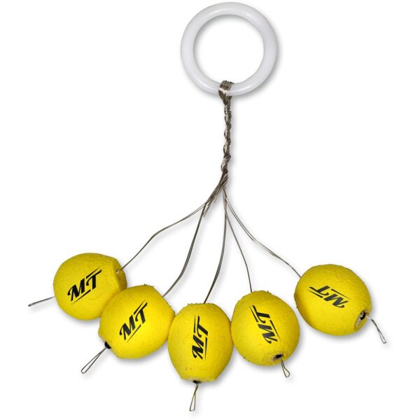 Magic Trout Standard Pilot EVA rund 5St. neon gelb 10mm