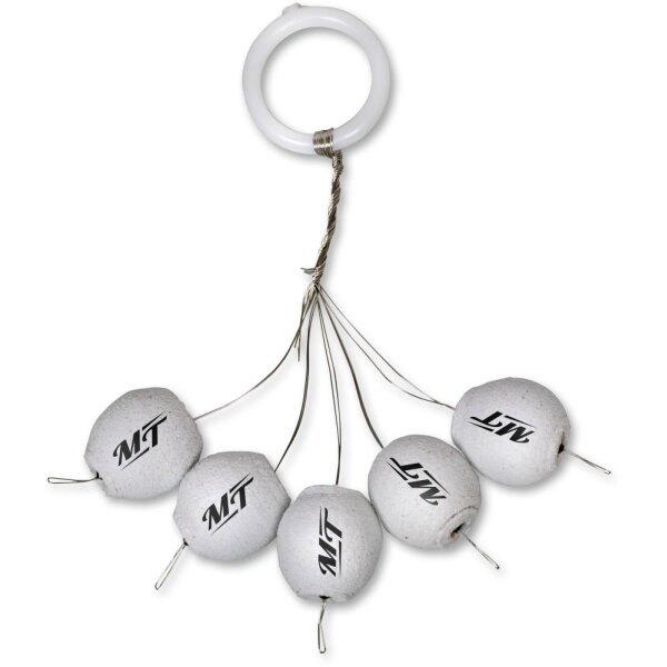 Magic Trout Standard Pilot EVA rund 5St. neon weiß 10mm