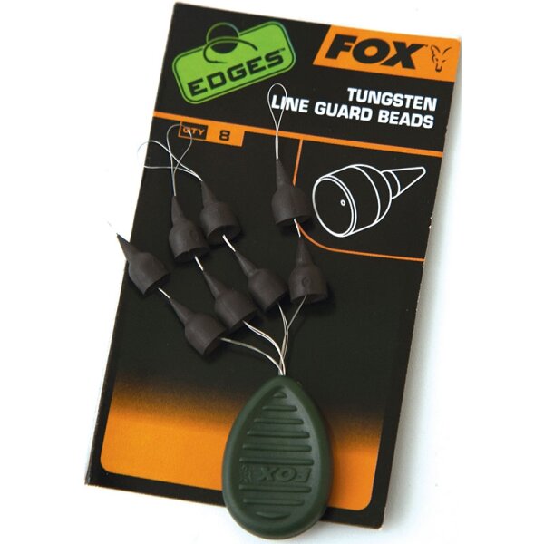 Fox Tungsten Line Guard Beads x8