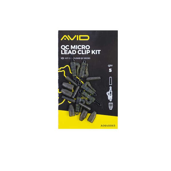 Avid Carp QC Micro Lead Clip Kit