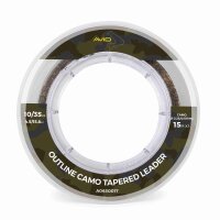Avid Carp Outline Camo Tapered Leader 0,28mm-0,57mm 15m 3St.