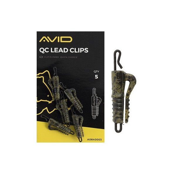 Avid Carp QC Lead Clips 5St.