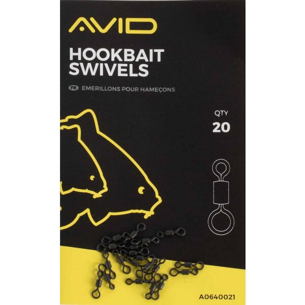 Avid Carp Hookbait Swivel 20 St.