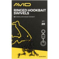 Avid Carp Ringed Hookbait Swivel 20 St.