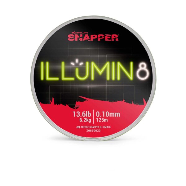Korum Snapper Illumin8 Braid 0,10mm  6,2kg 125m