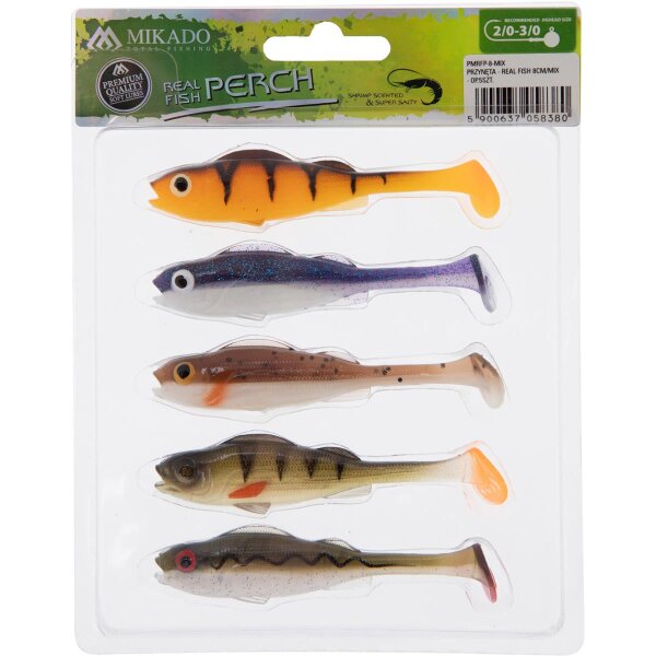 Mikado Real Fish Perch Mix 8cm