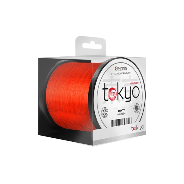 Delphin Tokyo orange 0,286mm 6,4kg 1200m