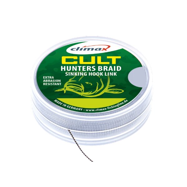 Climax Cult Hunters Braid weed 20m 30lb 13,6kg fast sinking