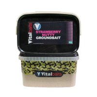 Vital Baits Strawberry Nutty Groundbait 3kg