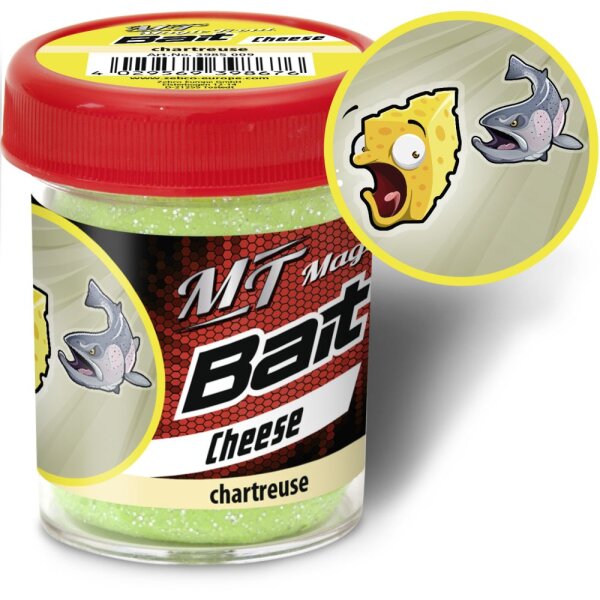 Magic Trout Trout Bait K&auml;se chartreuse 50g