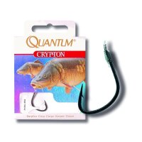 Quantum Crypton Karpfen Vorfachhaken Gr,2 70CM 0,35mm 10St.