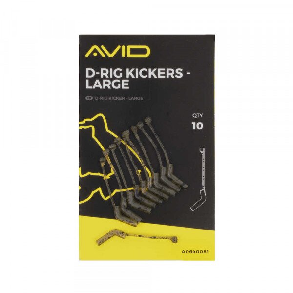 Avid Carp D-Rig Kicker L 10 St.