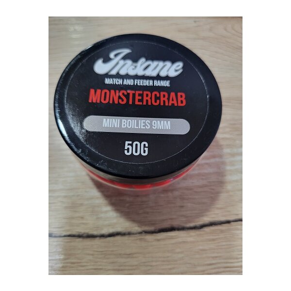 Top Secret Mini Boilies Monstercrab 9mm 50g