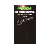 Korda QC Ring Swivel  Gr. 8 8St.