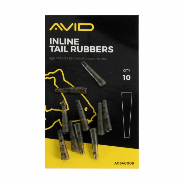 Avid Carp In-Line Tail Rubbers