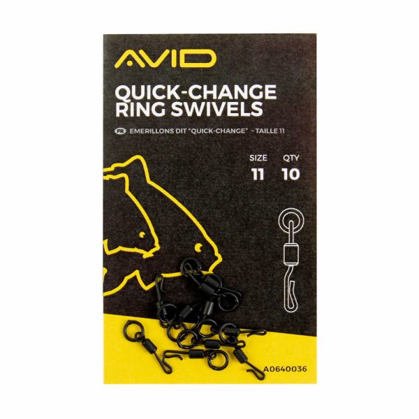 Avid Carp Quick Change Ring Swivel Gr.11