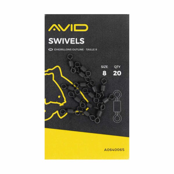 Avid Carp Swivels Gr.8