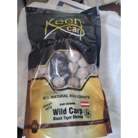 Keen Carp Wild Carp Black Tiger Shrimps 24mm 1kg inkl. Soak