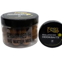 Keen Carp Balanced Hookbaits &amp; Spanish Red (Mix: Big Water) 20mm 120g