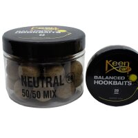 Keen Carp Balanced Hookbaits Neutral (Mix 50/50) 20mm 120g