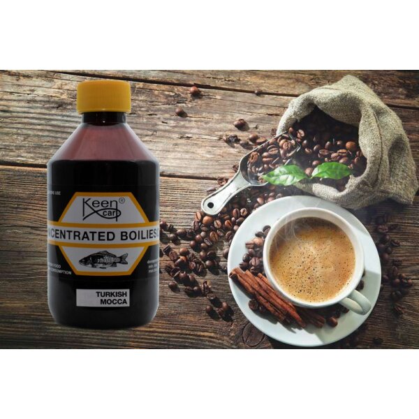 Keen Carp Boiliesoak Turkish Mocca 250 ml.